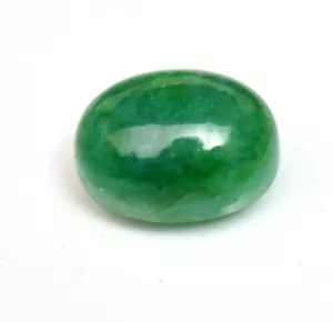 16.65 Ct Natural Zambian Emerald Cabochon Oval Shape Loose Certified Gemstone - Picture 1 of 5