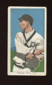 1909 T206 Baseball #138 Mickey Doolan (Batting) VG *f1 - Picture 1 of 2