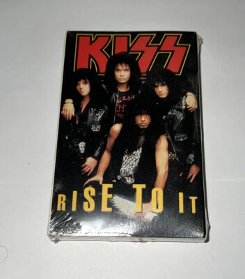KISS RISE TO IT SINGLE USA cassette tape original 1990 NOS Sealed New polygram - Image 1 of 3