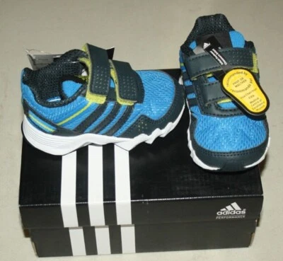 NIB ADIDAS ADIFAITO CF G61676 TODDLER SIZE 4 BLUE FREE SHIPPING - Image 1 of 3
