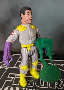 Figura de acción Kenner 1987 Real Ghostbusters Fright Features Winston Zeddemore características - Imagen 1 de 8