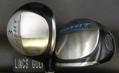 Set of 2 PRGR Duo Hit 3 & 5 Woods Stiff & Senior Graphite Shafts - Image 1 of 4