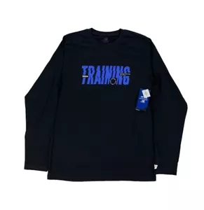 New Balance United Airlines NYC Half Marathon 2024 Long Sleeve Men T Shirt Black - Picture 1 of 8