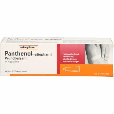RATIOPHARM GMBH PANTHENOL-ratiopharm Wundbalsam 100 g PZN08700984