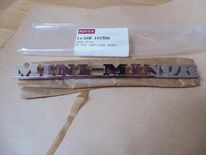 Classic Mini Minor Stiefelabzeichen Original Rover DAB101500 Nos - Bild 1 von 2