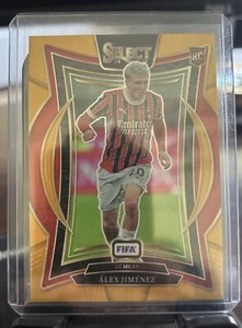 2024-25 FIFA Select Soccer ALEX JIMENEZ GOLD PRIZM /10 #43 RC - Picture 1 of 2