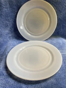 Vintage Hazel Atlas schillernde Mittagessen Teller 2er Set - Bild 1 von 8