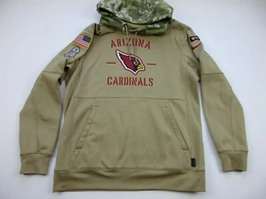 Mens Large Arizona Cardianls Nike Salute Service hoodie sweatshirt team issue - Picture 1 of 7
