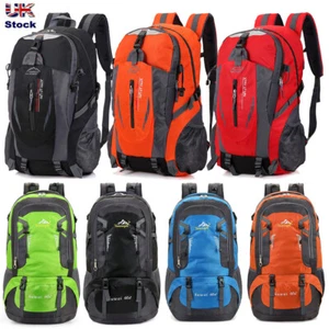 40L-60L-70L 100L Hiking Camping Backpack-Waterproof Travel Luggage Rucksack Bag - Picture 1 of 126