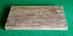 Holz Wandregal Wandboard Bücherregal Hängeregal Natur recycelt Regalboden 60 cm  - Bild 1 von 5