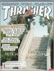 Thrasher Magazine February 2003 Muska Beatz Gotham Upland Lives Skateparks Skate - Picture 1 of 1