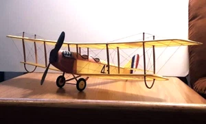 Curtiss Jenny JN4D F/F Rubber 24" Wingspan RC Model Airplane Printed Plans - Picture 1 of 2