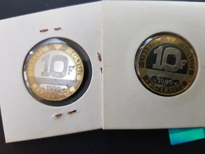 1X 10 Francs Génie 1999 Belle Epreuve FDC - Photo 1/2