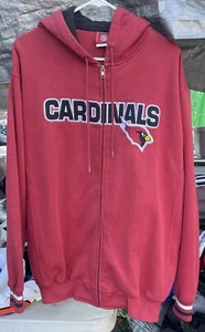 Vintage Arizona Cardinals NFL Herren Full Zip Hoodie Jacke Größe Large - Bild 1 von 4