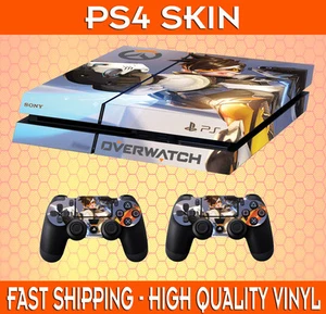 PS4 Vinyl Skin Aufkleber Overwatch Style - Bild 1 von 1