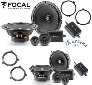 FOCAL ASE 165 ASE 130 Kit 8 casse per BMW SERIE 3 (E46) 1998 SUPP ANT/POST AUTO - Imagen 1 de 7