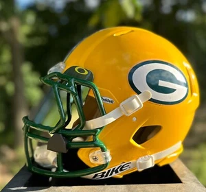 GREEN BAY PACKERS NFL Full Size Custom Football Helmet Riddell Adult - Picture 1 of 6