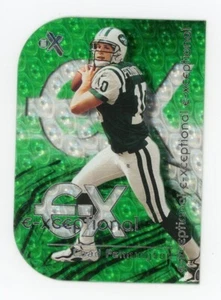 2000 Fleer EX Chad Pennington E-Xceptional Green RC New York Jets - Picture 1 of 2