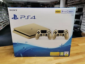 Sony Playstation 4 Konsole GOLD - PS4 - 500GB - 2 Controller (OVP) 11444107 - Picture 1 of 5