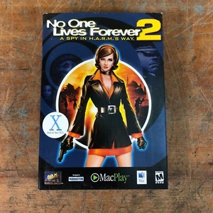 No One Lives Forever 2: A Spy in H.A.R.M.'s Way (Apple Mac OS, 2002) SEALED NOS - Picture 1 of 5