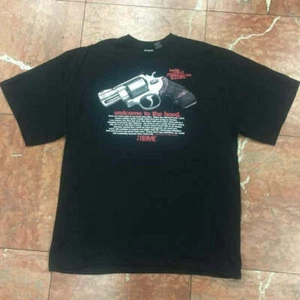 Arme 357 BLLD schwarz Rundhalsausschnitt Mode T-Shirt für Herren neu mit Etikett - Bild 1 von 4