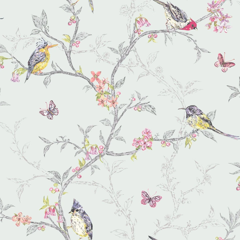 Holden Decor Designer Shabby Chic oiseaux chanteurs Phoebe Doux