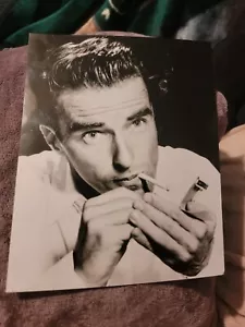 Montgomery Clift Vintage 8x10 Photograph Smoking - Picture 1 of 2