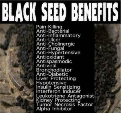 Black Cumin Seed POWDER GROUND NIGELLA SATIVA Raw Pure Natural Semilla Comino 20 - Image 1 of 4