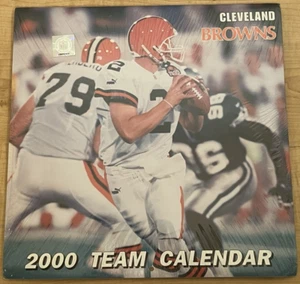 2000 Cleveland Browns offizieller NFL 12x12 Team Quiz Kalender versiegelt - Bild 1 von 3