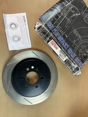 StopTech 126.63037SL Slotted Brake Rotors Rear Left - Image 1 of 2
