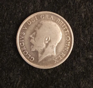 Silbermünze George V One Shilling 1916 - Bild 1 von 2
