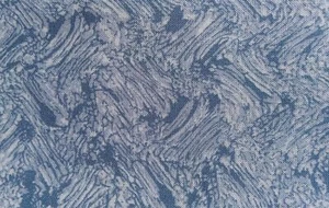 Swirled Blue White Print Quilt Craft Fabric 2 yds F2686 - Picture 1 of 4