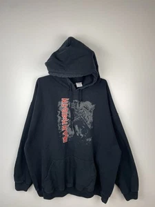 Iron Maiden Gildan Vintage Sudadera con Capucha Negra Talla XXL - Imagen 1 de 5