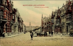 Ak Berchem Flandern Antwerpen, Avenue Victor Jacobs - 4060180 - Picture 1 of 2
