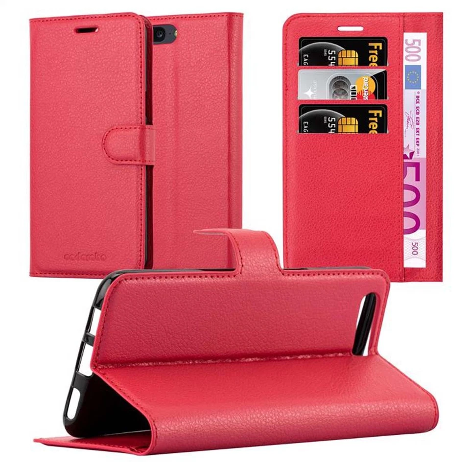 Custodia per OnePlus 5 Portafoglio Protettiva Magnetica Libro Cover - Immagine 1 di 1