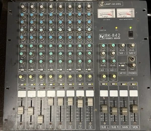 Mezclador estéreo profesional de 8 canales EV Electro Voice BK-842 probado - Imagen 1 de 10