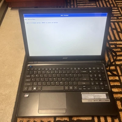 Acer Aspire E1-522-3442 Laptop Windows 8.1  15.5" 6gb 1.40ghz No HDD - Image 1 of 4