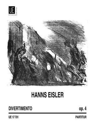 Divertimento Hans Eisler Score Wind Quintet Universal Edition - Image 1 of 3