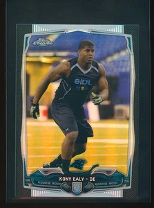 Kony Ealy 2014 Topps cromo mini refractor negro #140 novato RC/15 - Imagen 1 de 2