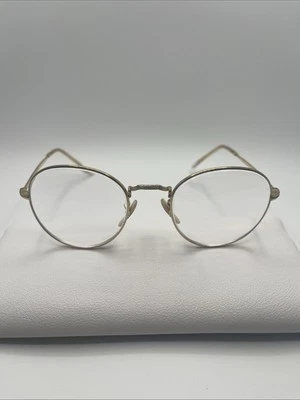 Marco de gafas pulido dorado Ray-Ban David RB3582V 2500 49-20-140 mm #427 Foto 1 de 4