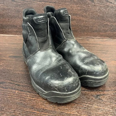 Botas de trabajo para hombre 5.11 Tactical Company talla 10.5 negras CST 12031 puntera de cuero Foto 1 de 4