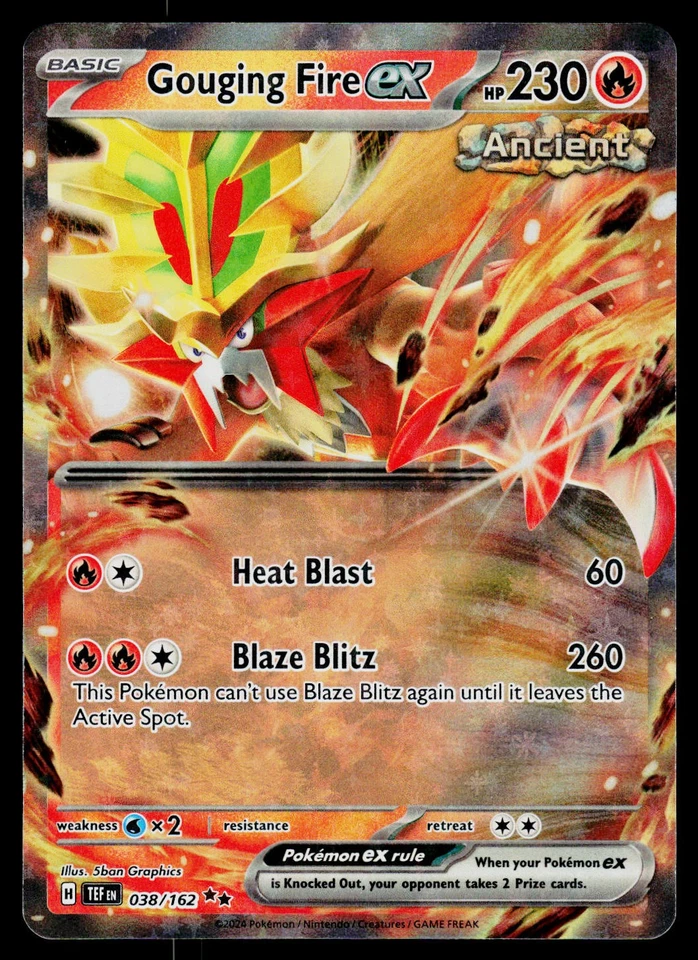 Gouging Fire ex 038/162 SV05: Temporal Forces - Image 1 of 2