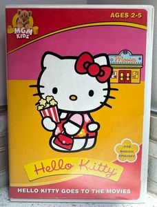 Hello Kitty Goes to the Movies DVD MGM Kids Ages 2-5 Five Magical Episodes - Picture 1 of 3