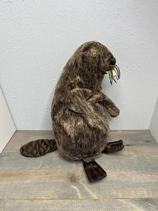 Ikea Klappar Baver Biber braun Teddy weiches Plüschtier Stofftier 15 Zoll - Bild 1 von 3
