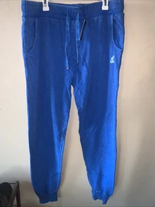 Felpa jogger blu lavaggio acido Kangol nuova con etichette taglia XL - Foto 1 di 8
