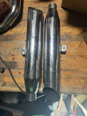 Harley-Davidson Genuine Used FXD/F 80172-97 Silencer muffler Good Condition. - Image 1 of 4