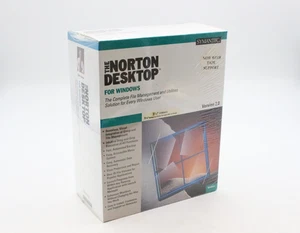 Symantec The Norton Desktop for Windows Utilities Software V2.0 RETAIL BIG BOX - Picture 1 of 4