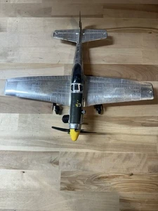 Rare, Vintage Testors 1970 Fly’em P51 Mustang Gas Powered Model Tether Plane - Bild 1 von 17