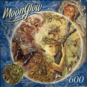 Roseart 2006 JOSEPHINE WALL 600 piece puzzle MOONGLOW OAK FAIRY - Picture 1 of 4