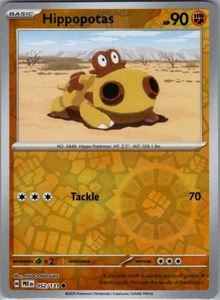 Pokémon Hipopotas 052/131 Evoluciones Prismáticas Común Casi Nuevo Holograma Inverso - Imagen 1 de 1